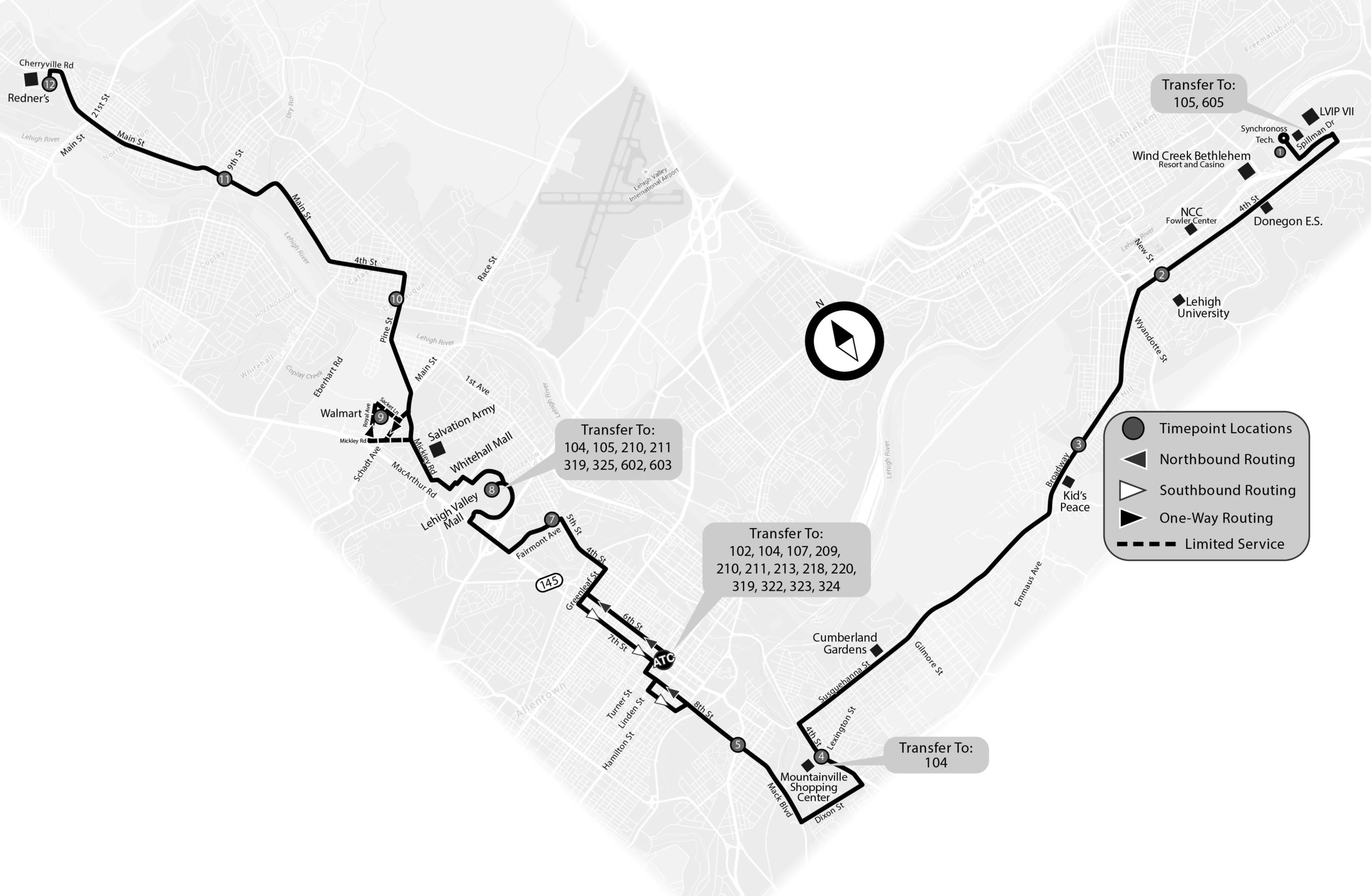 LANTA BUS SCHEDULE