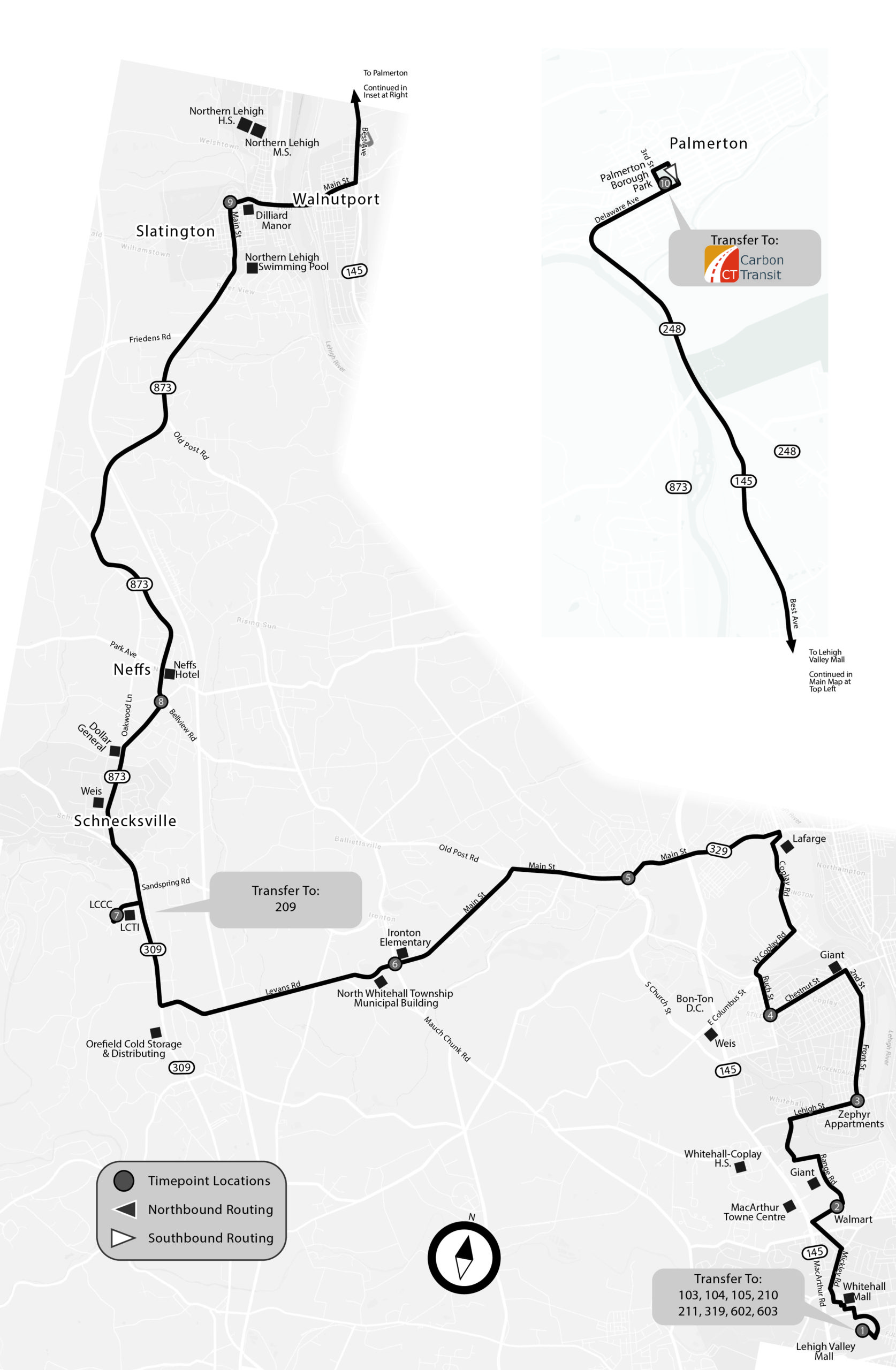 LANTA BUS SCHEDULE