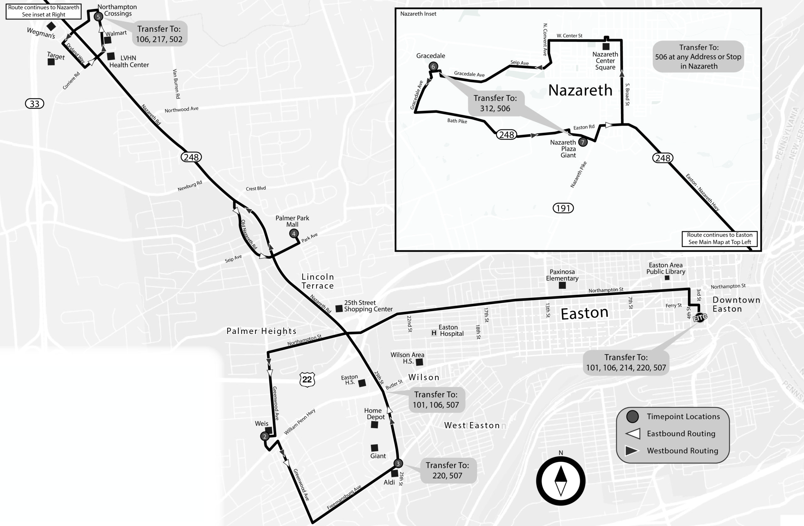 LANTA BUS SCHEDULE